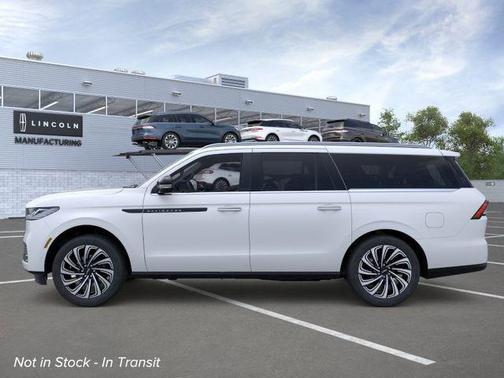 White 2026 Lincoln Navigator Black Label