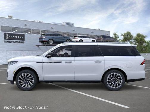 White 2026 Lincoln Navigator Black Label