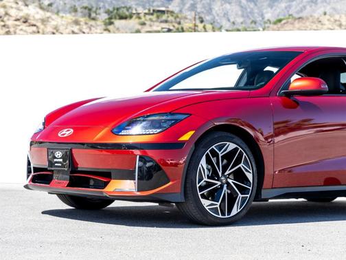 Red 2023 Hyundai IONIQ 6 SEL