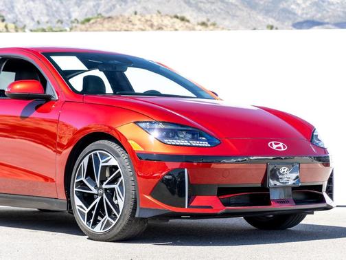 Red 2023 Hyundai IONIQ 6 SEL
