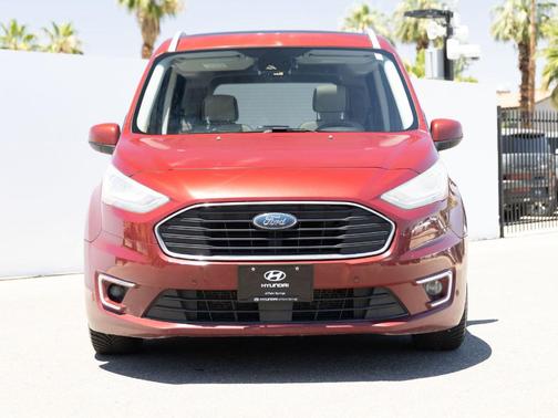 Red Metallic 2020 Ford Transit Connect Titanium