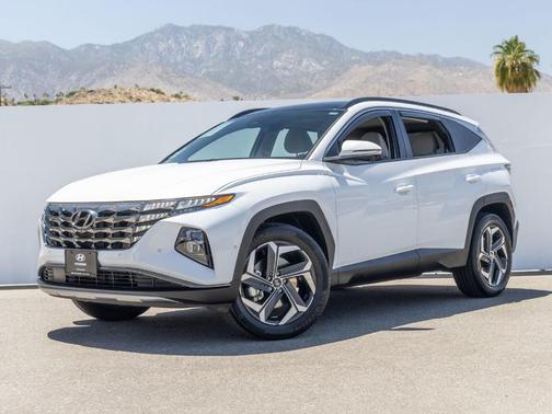 White Pearl 2024 Hyundai TUCSON Hybrid Limited