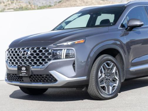Lagoon Blue 2023 Hyundai Santa Fe Plug-In Hybrid Limited