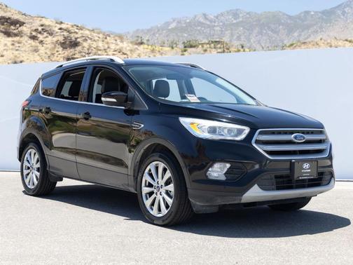 Shadow Black 2018 Ford Escape Titanium