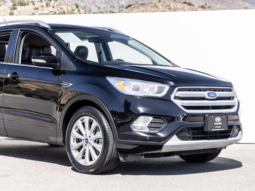 Shadow Black 2018 Ford Escape Titanium