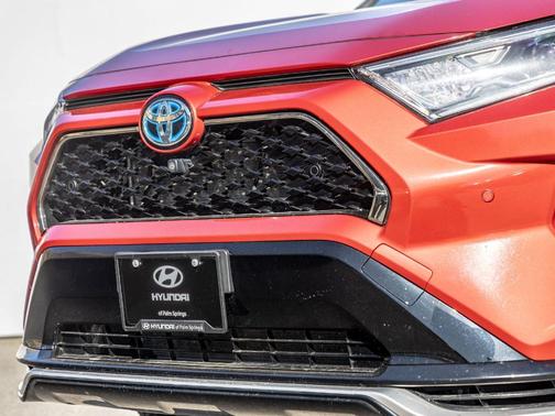 Red 2021 Toyota RAV4 Prime XSE