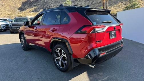 Red 2021 Toyota RAV4 Prime XSE
