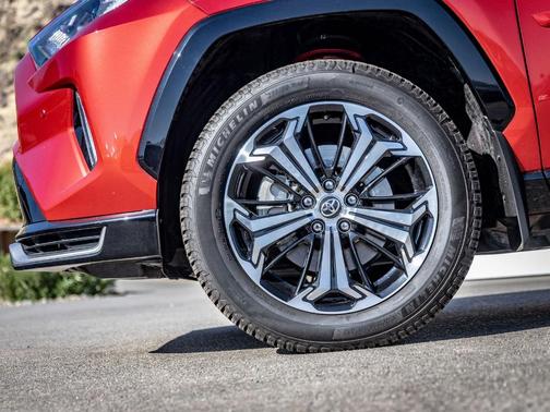 Red 2021 Toyota RAV4 Prime XSE