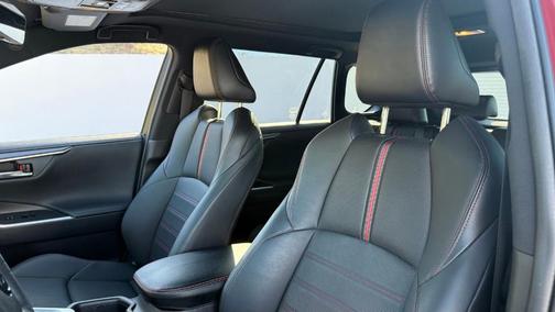 Red 2021 Toyota RAV4 Prime XSE