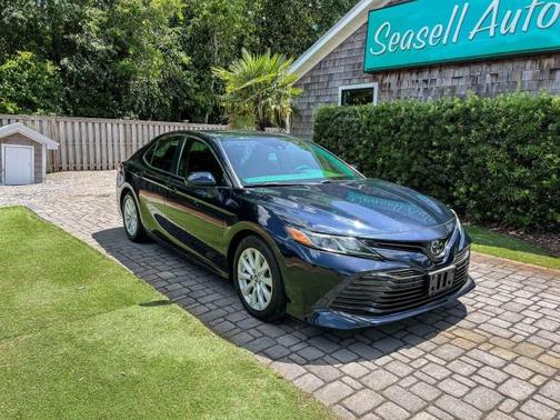 Galactic Aqua Mica 2019 Toyota Camry LE