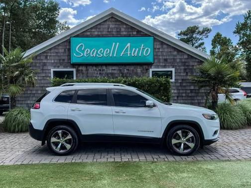Bright White Clearcoat 2019 Jeep Cherokee Limited