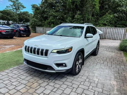 Bright White Clearcoat 2019 Jeep Cherokee Limited