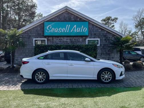 Quartz White Pearl 2018 Hyundai SONATA ECO Sedan