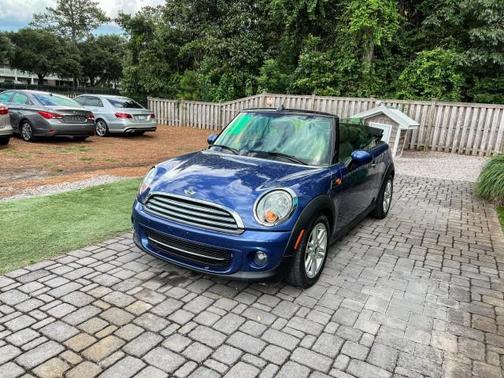 Lightning Blue Metallic 2013 MINI Convertible Cooper