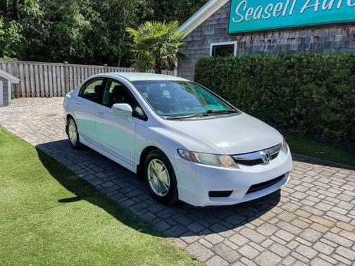 Spectrum White Pearl 2009 Honda Civic Hybrid Base