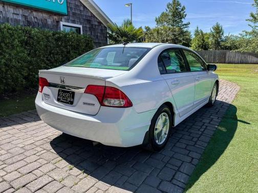 Spectrum White Pearl 2009 Honda Civic Hybrid Base