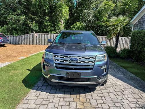 Blue Metallic 2019 Ford Explorer Limited