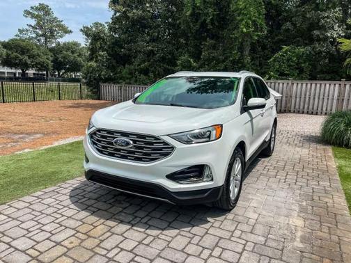 Oxford White 2020 Ford Edge SEL