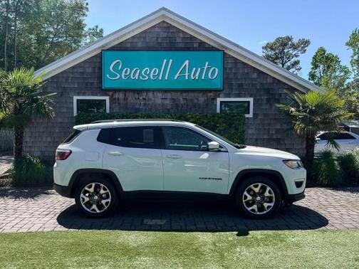White Clearcoat 2019 Jeep Compass Limited