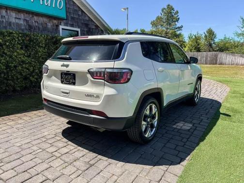 White Clearcoat 2019 Jeep Compass Limited