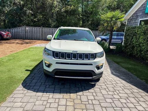 White Clearcoat 2019 Jeep Compass Limited