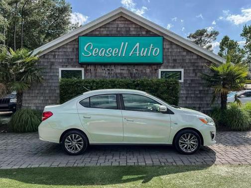 Pearl White 2019 Mitsubishi Mirage G4 SE