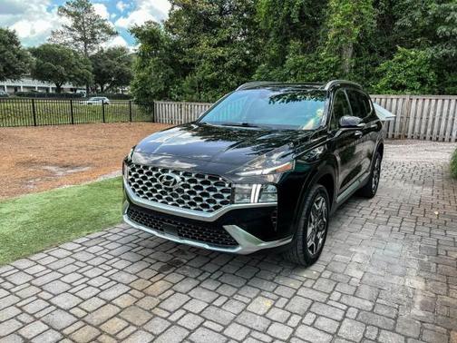 Twilight Black 2023 Hyundai SANTA FE HEV SEL Premium