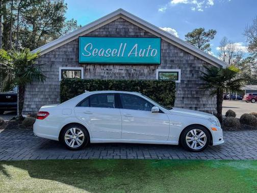 Arctic White 2012 Mercedes-Benz E-Class E 350 Luxury BlueTEC Sedan