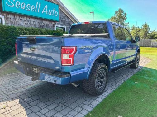 Velocity Blue Metallic 2020 Ford F-150 XLT