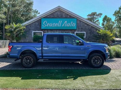 Velocity Blue Metallic 2020 Ford F-150 XLT