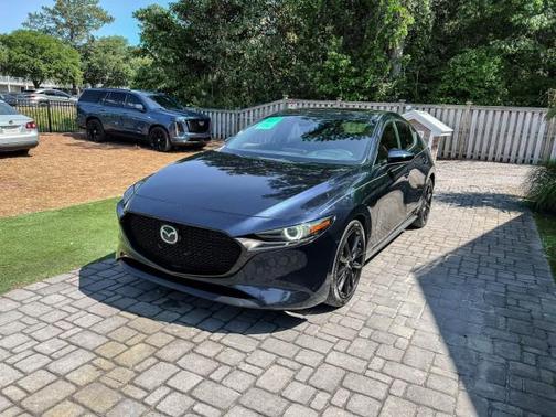Deep Crystal Blue Mica 2019 Mazda Mazda3 AWD w/Premium Package