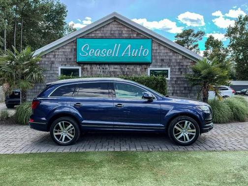 Scuba Blue Metallic 2015 Audi Q7 3.0T Premium Plus