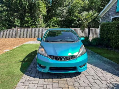 Blue Raspberry Metallic 2012 Honda Fit Sport