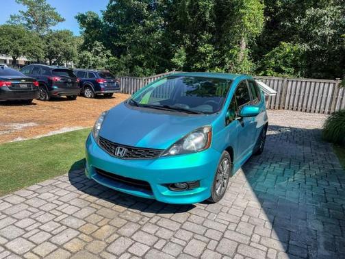 Blue Raspberry Metallic 2012 Honda Fit Sport