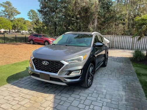 Coliseum Gray 2019 Hyundai TUCSON Sport