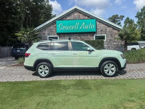 Pure White 2018 Volkswagen Atlas 3.6L SEL