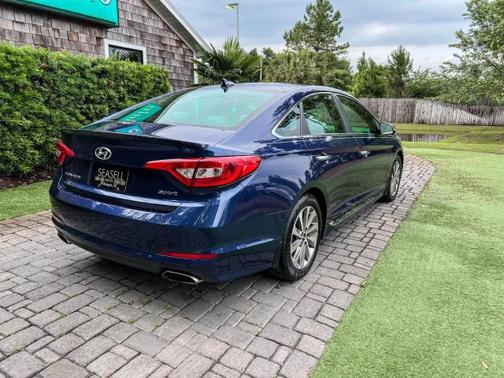 Lakeside Blue 2016 Hyundai SONATA Sport