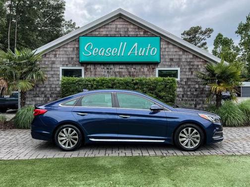 Lakeside Blue 2016 Hyundai SONATA Sport