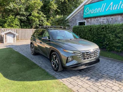 Amazon Gray 2022 Hyundai TUCSON Limited