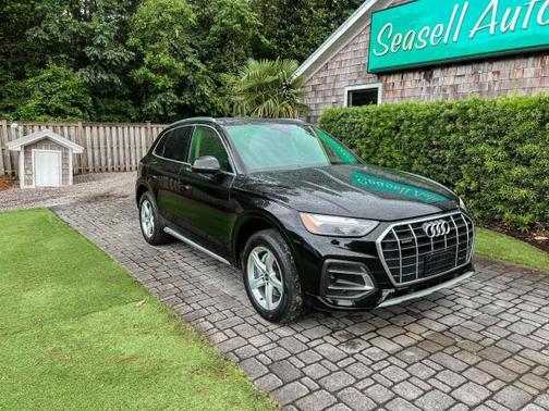 Brilliant Black 2021 Audi Q5 45 Premium