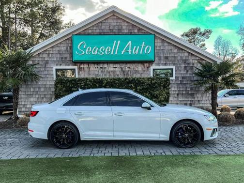 Ibis White 2019 Audi A4 45 Premium Sedan