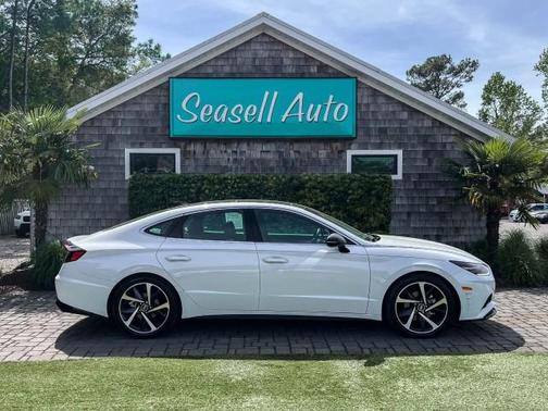 Serenity White 2023 Hyundai SONATA SEL Plus