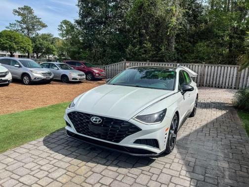 Serenity White 2023 Hyundai SONATA SEL Plus