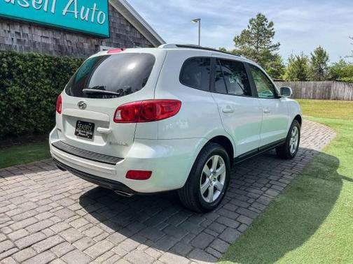 Powder White Pearl 2008 Hyundai SANTA FE Limited