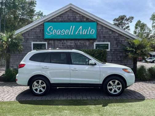 Powder White Pearl 2008 Hyundai SANTA FE Limited