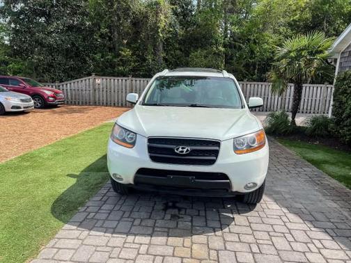 Powder White Pearl 2008 Hyundai SANTA FE Limited