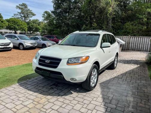 Powder White Pearl 2008 Hyundai SANTA FE Limited