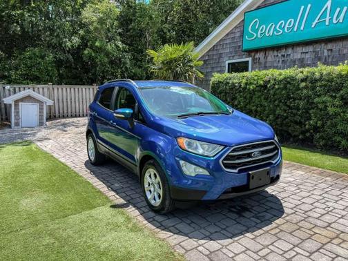 Lightning Blue Metallic 2019 Ford EcoSport SE