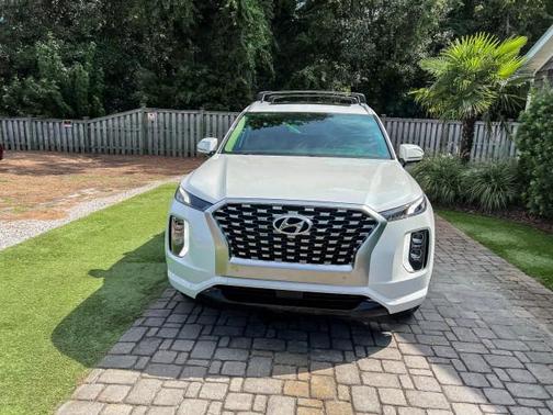 Hyper White 2021 Hyundai PALISADE Limited