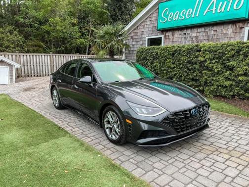 Portofino Gray 2021 Hyundai SONATA SEL